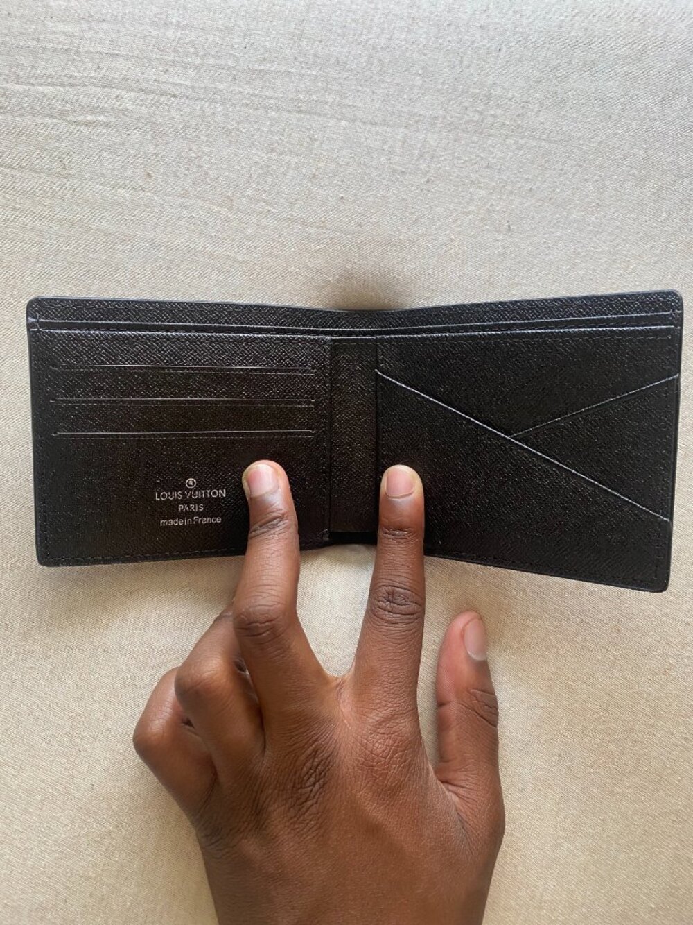 Louis Vuitton Black Monogram Wallet π€ - Picture 2 of 3